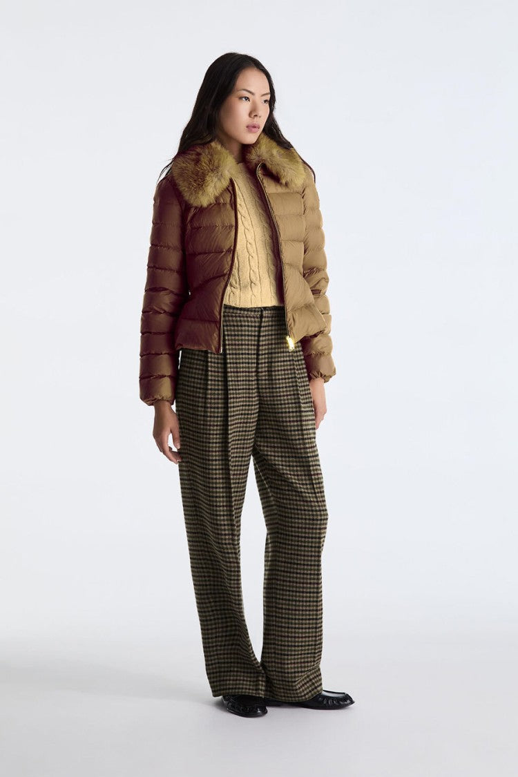 Peuterey Camel Down Puffer Jacket
