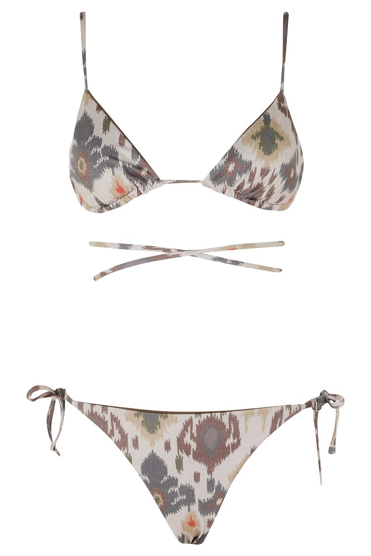 Bazar Deluxe Ceylon Triangle Drawstring Polyamide-Blend Bikini