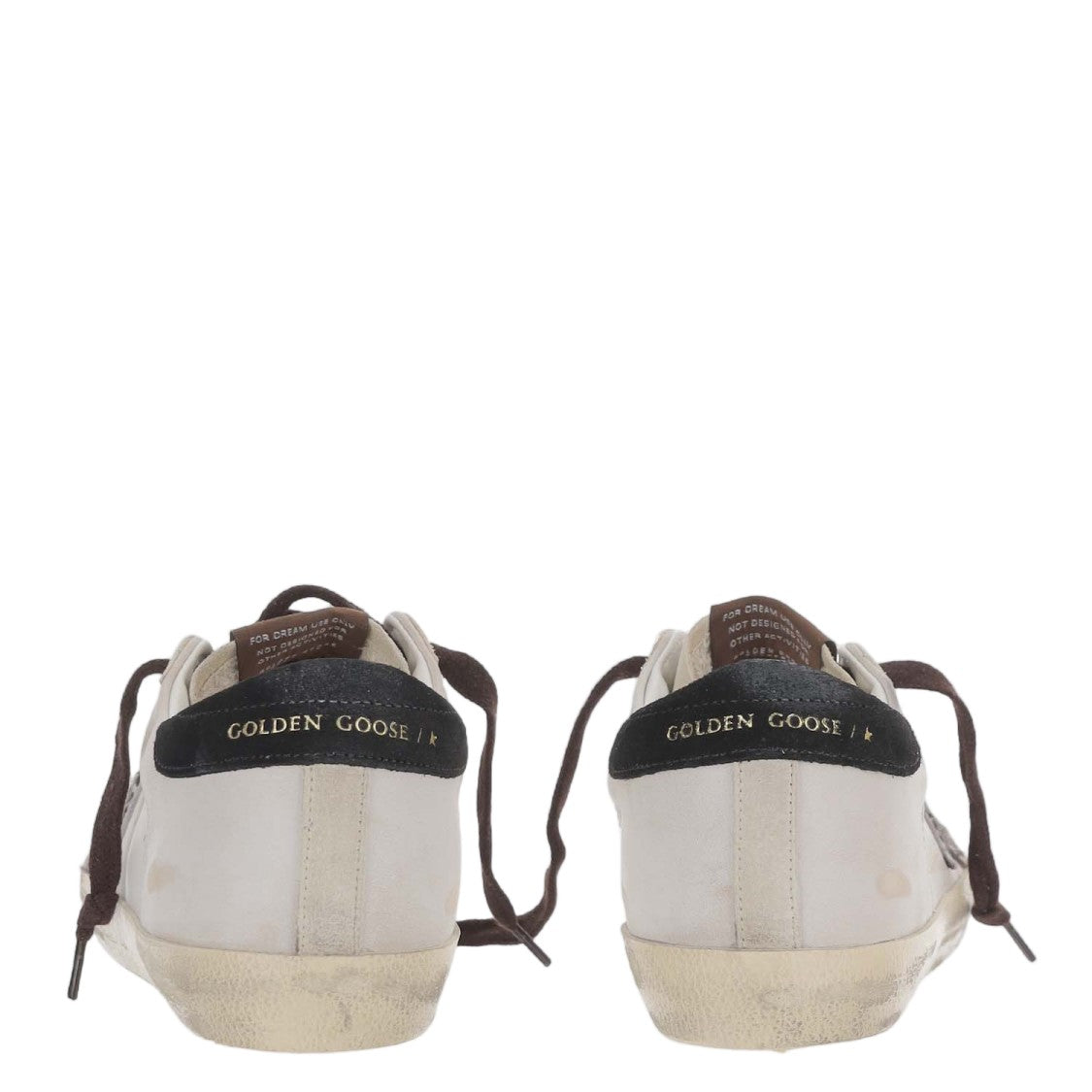 Golden Goose Low-Top Leather Sneakers With Distressed Finish And Iconic Star Patch