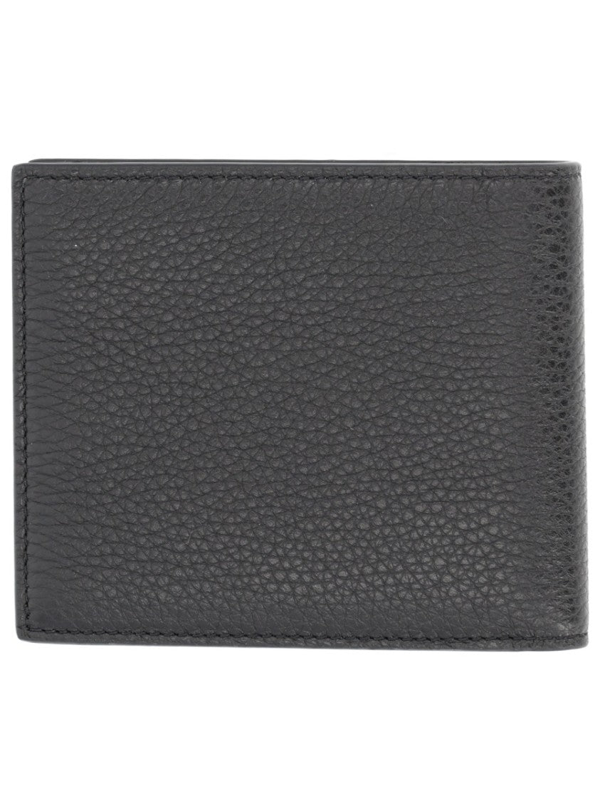 Givenchy Pebbled Calf Leather Inside Slots Wallet