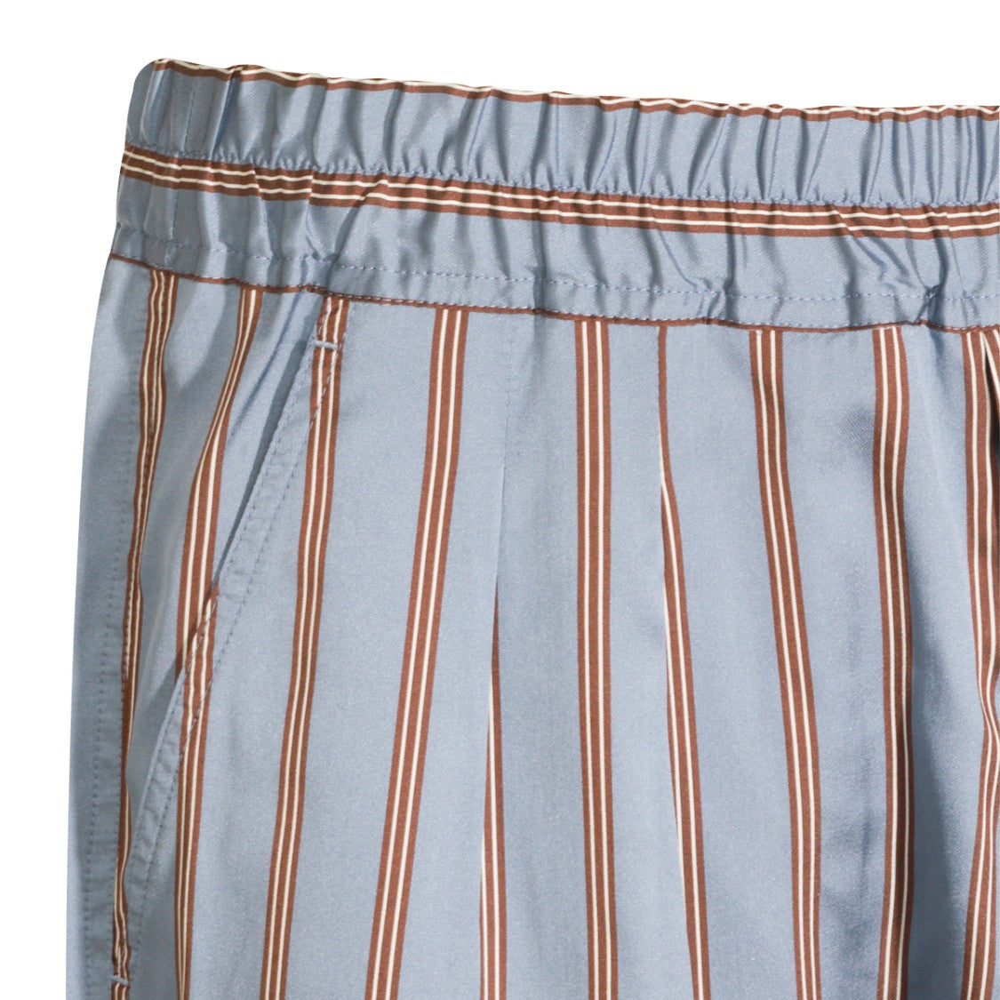 Tom Ford Multicolor Silk Striped Motif Shorts