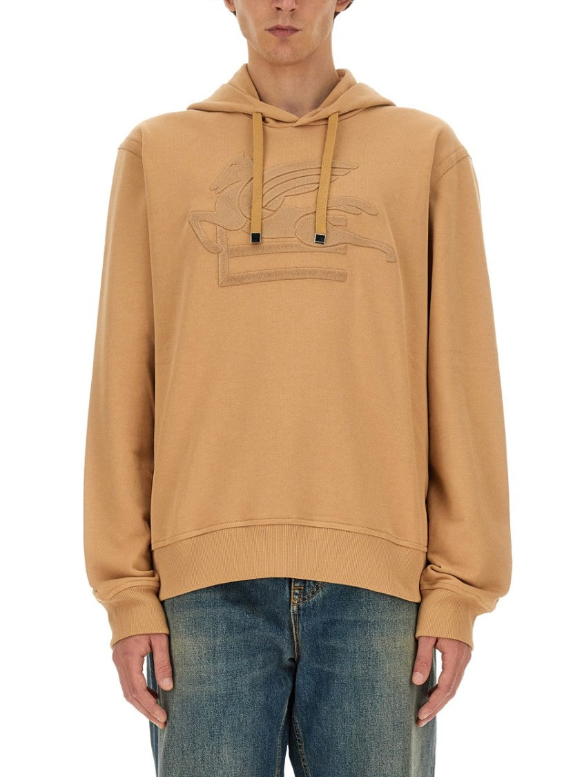 Etro Sweatshirt With Prominent Pegasus Embroidery