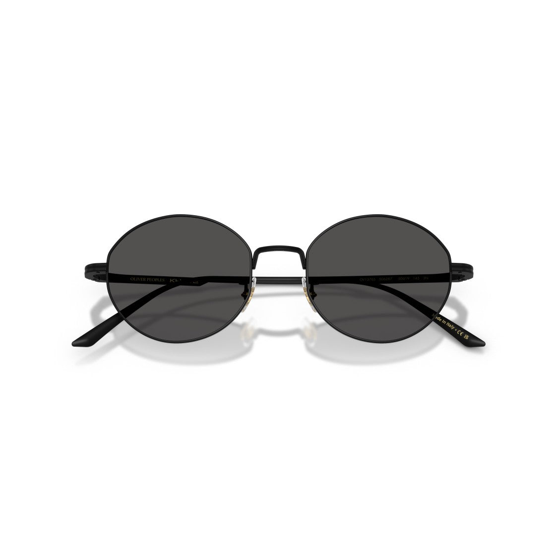 Oliver Peoples 0Ov1376s Round Lens Sunglasses With Minimalist Metal Frame