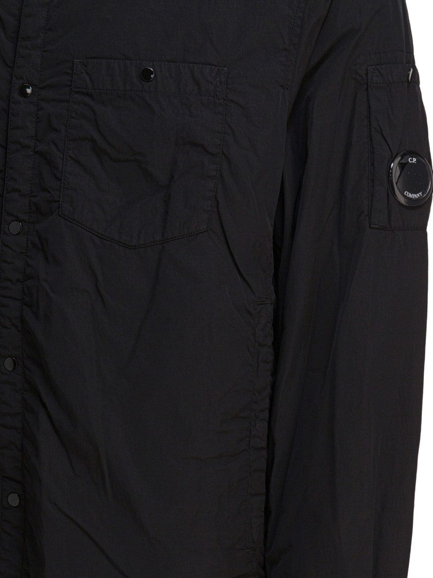 C.P. Company Padded Overshirt With Button-Up Front