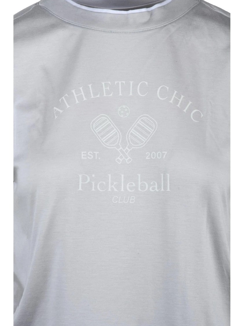 Eleventy Red Lyocell Cotton T-Shirt