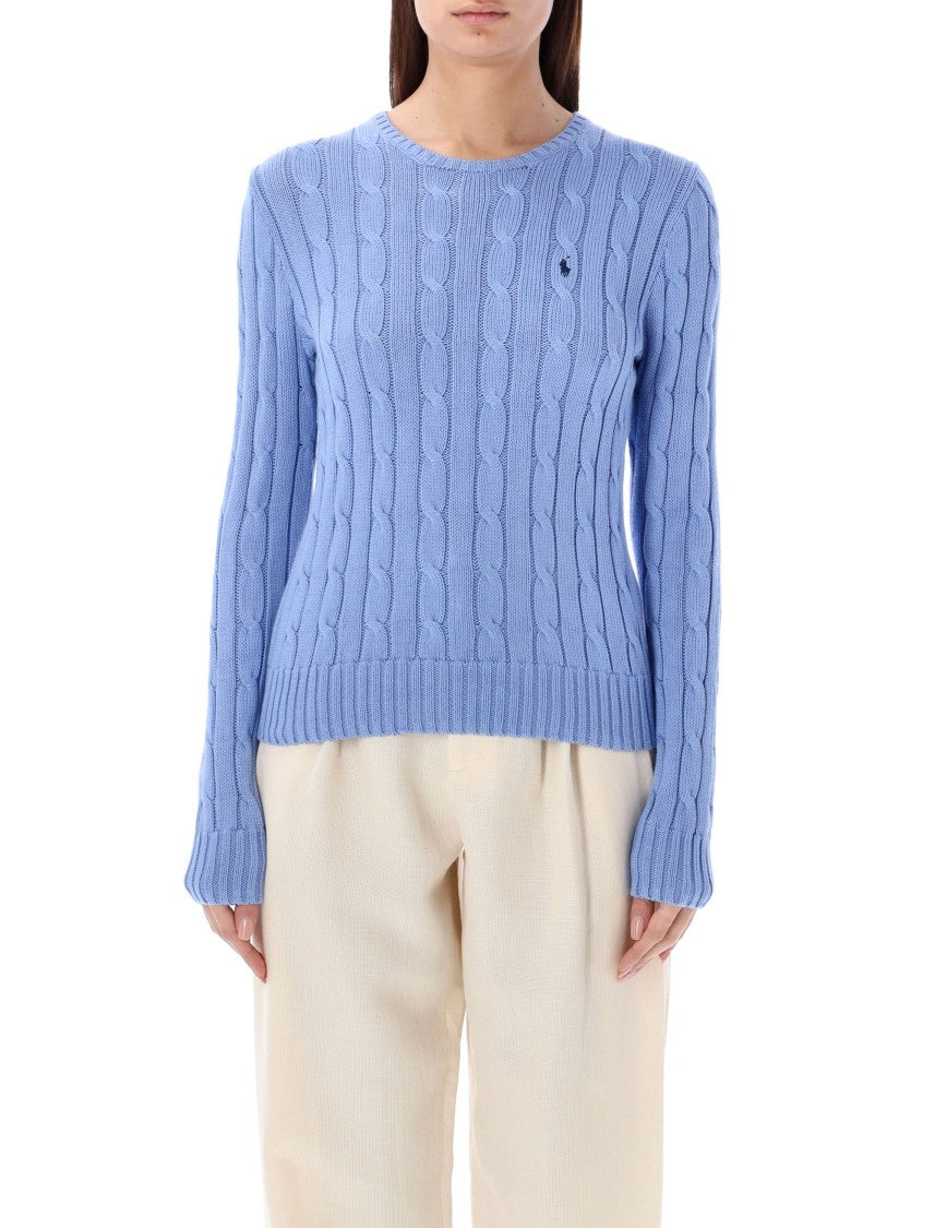 Polo Ralph Lauren Cable-Knit Cotton Crewneck Sweater
