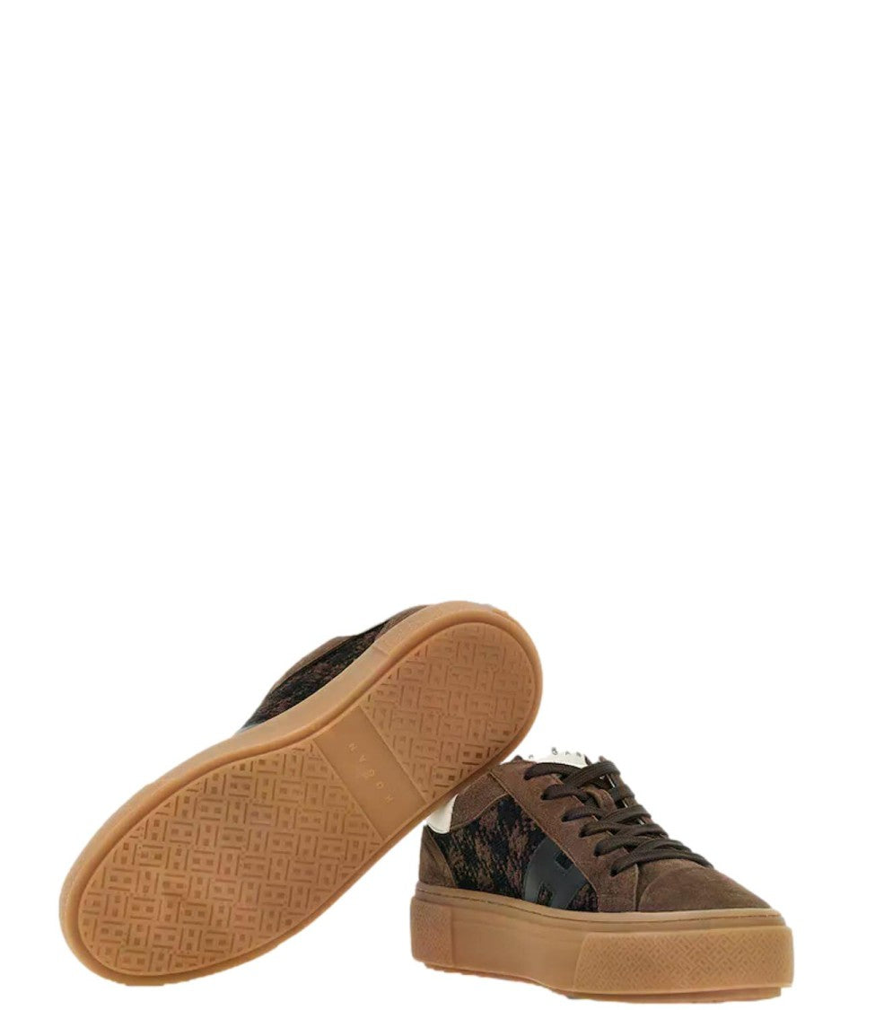 Hogan Houndstooth Low-Top Sneakers