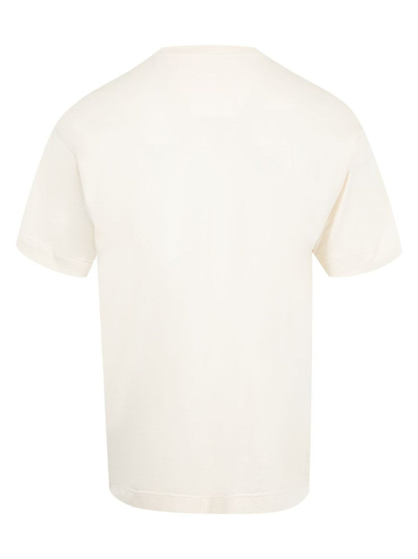 Givenchy Relaxed Fit Beige Cotton T-Shirt
