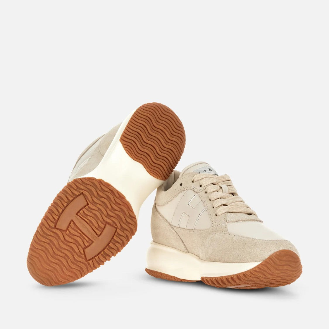 Hogan Yogurt Interactive H713 Lace-Up Sneakers