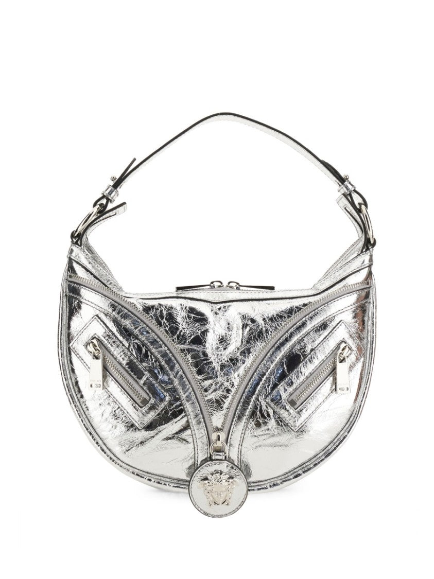 Versace Repeat Small Hobo Bag