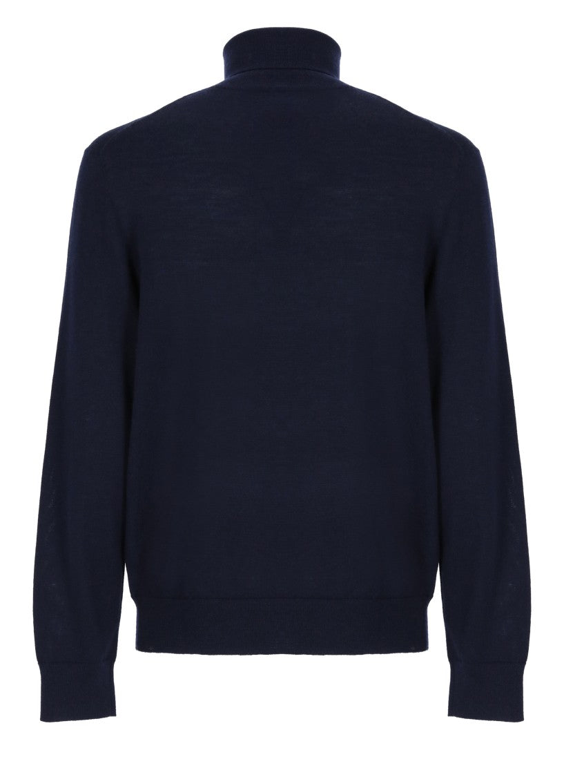 Polo Ralph Lauren Navy Blue Wool