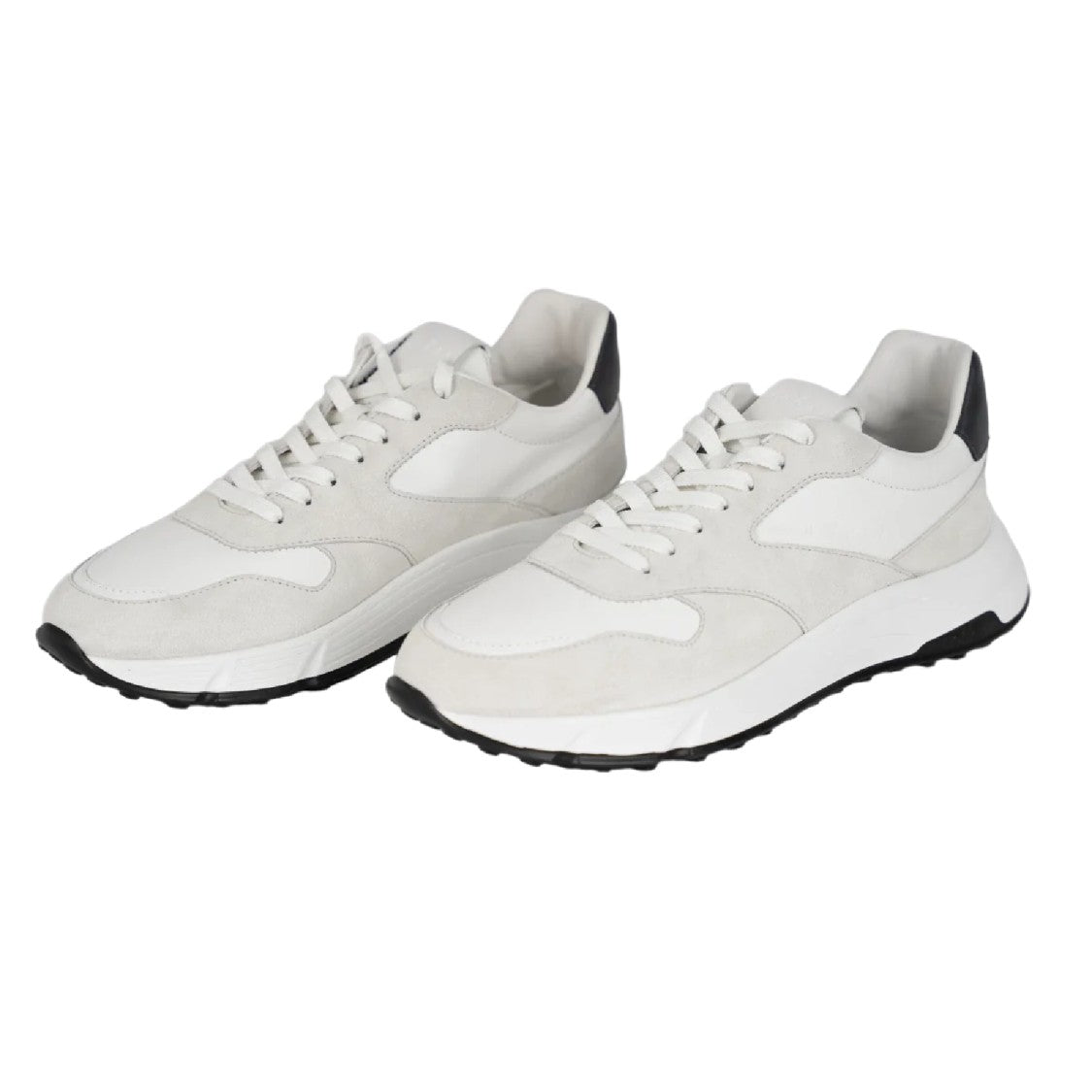 Hogan Light Grey And White Sneakers