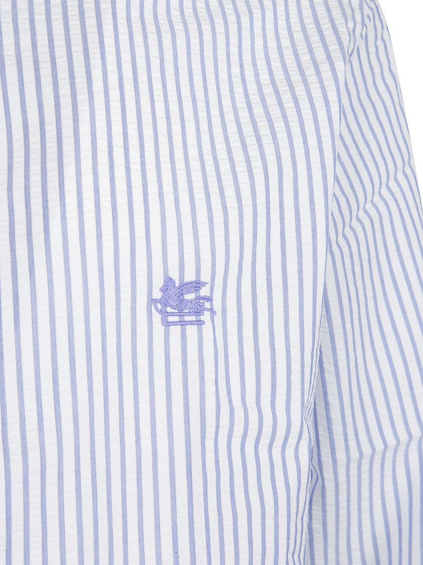Etro Roma Long-Sleeve Cotton Shirt