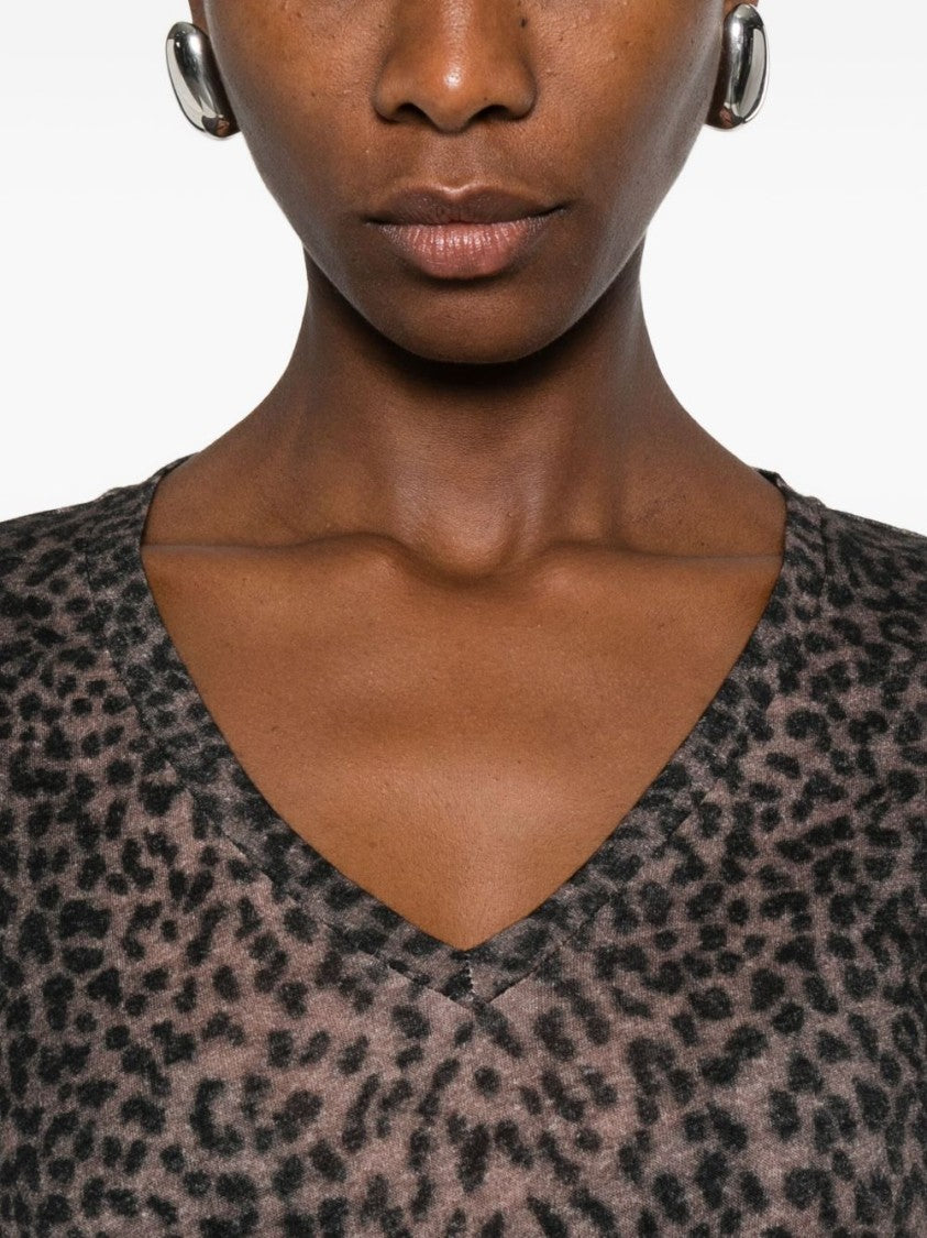 Majestic Filatures Pink Cashmere Blend Sweater