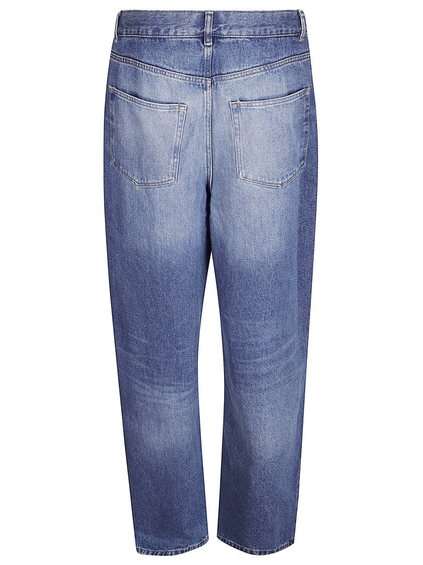 A.P.C. Wide-Leg Five-Pocket Jeans