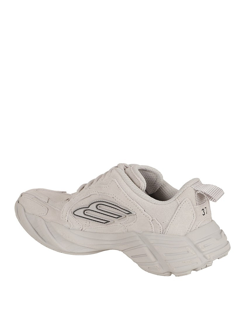 Balenciaga Suede Calfskin Sneakers With Embossed Details