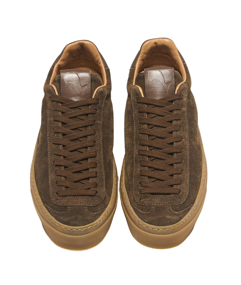 Aqua Alta Venice Dark Brown Suede Sneakers