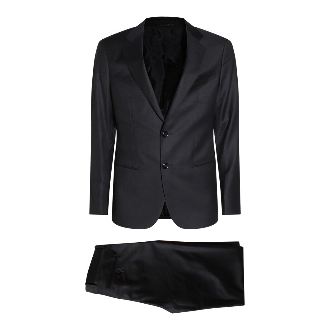 Giorgio Armani Navy Blue Wool Suit