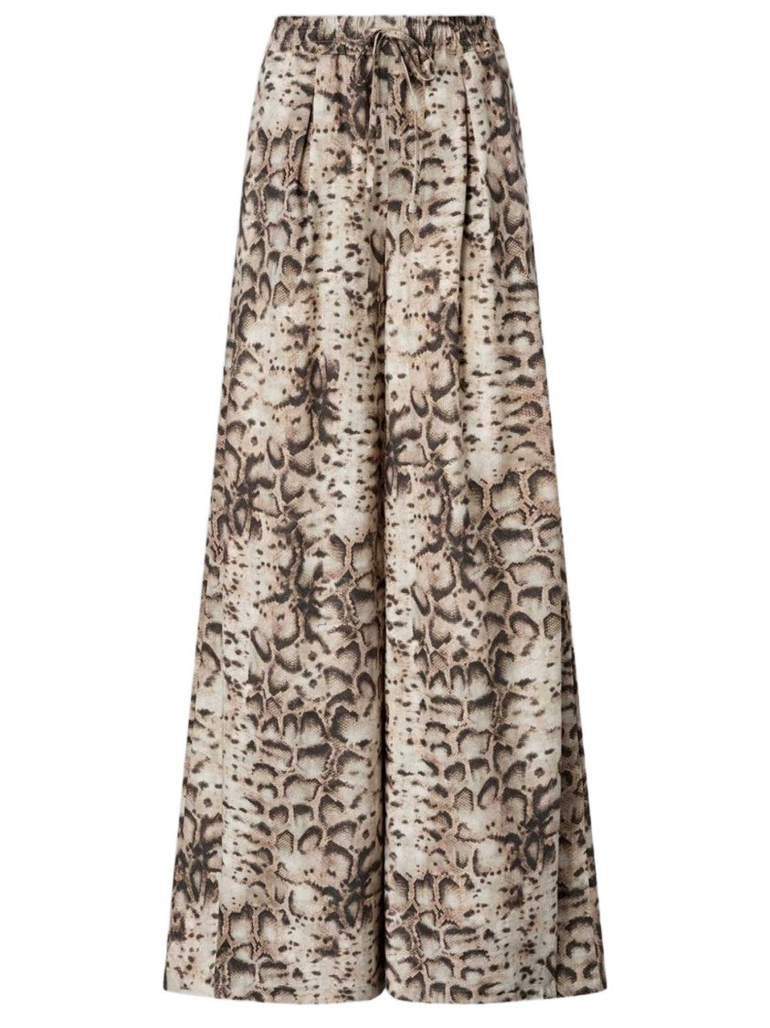 Pinko Flared Cotton Trousers
