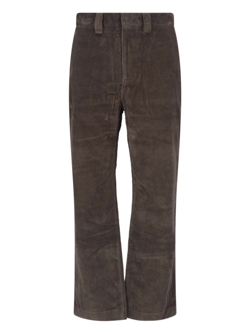 Berner Kuhl Brown Night Corduroy Straight-Leg Pants