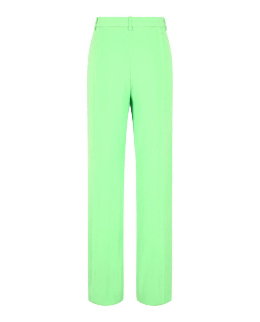 Versace Pleated Wide Leg Pants