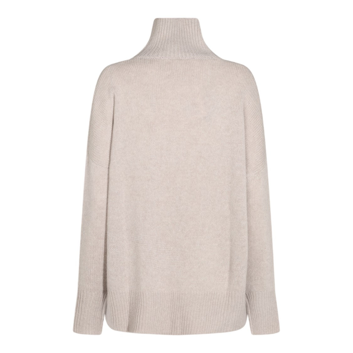Lisa Yang Ribbed Turtleneck Sweater With Relaxed Fit And Wide Cuffs