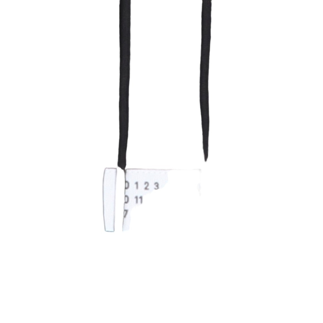 Mm6 By Maison Margiela Black Hoodie With Distinctive Graphic Detail
