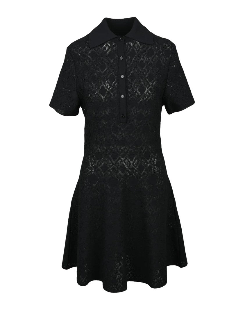 Givenchy Tricot Dress Viscose Black