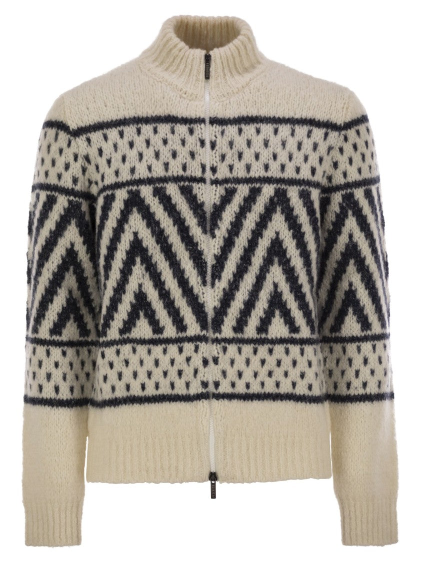 Peserico Alpaca And Cotton Yarn Jersey