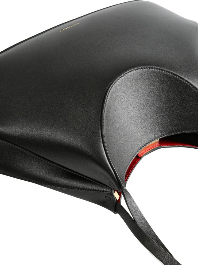 Givenchy Structured Black Silk And Nylon Bag