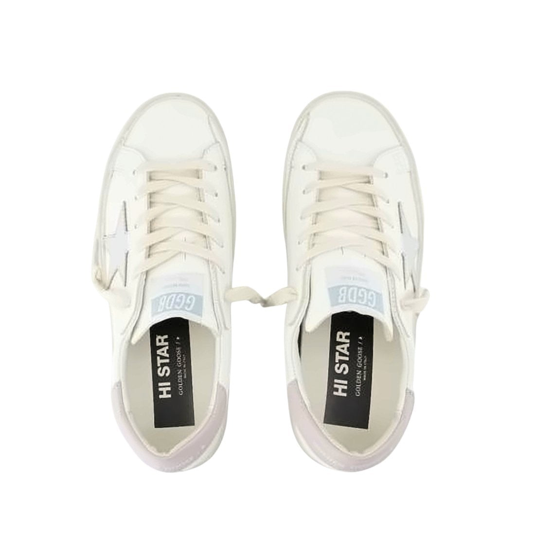 Golden Goose Distressed Low-Top Sneakers With Metallic Star Detail
