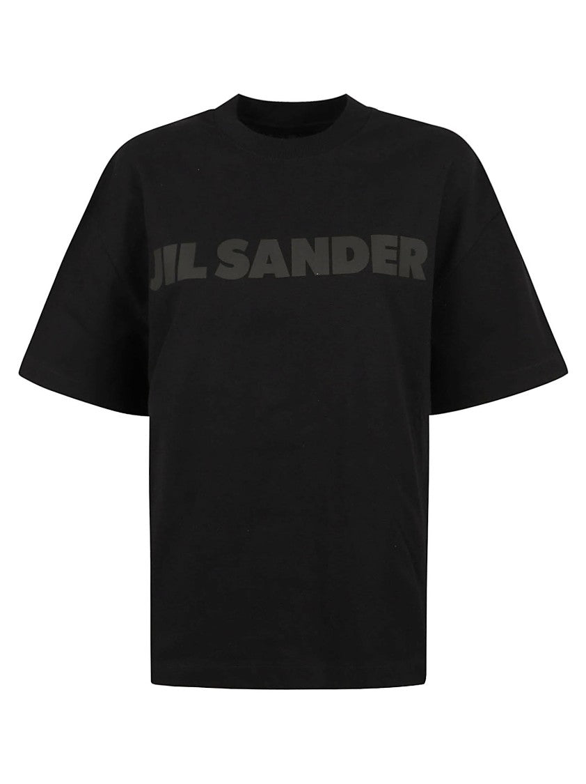 Jil Sander Relaxed-Fit Black Cotton T-Shirt