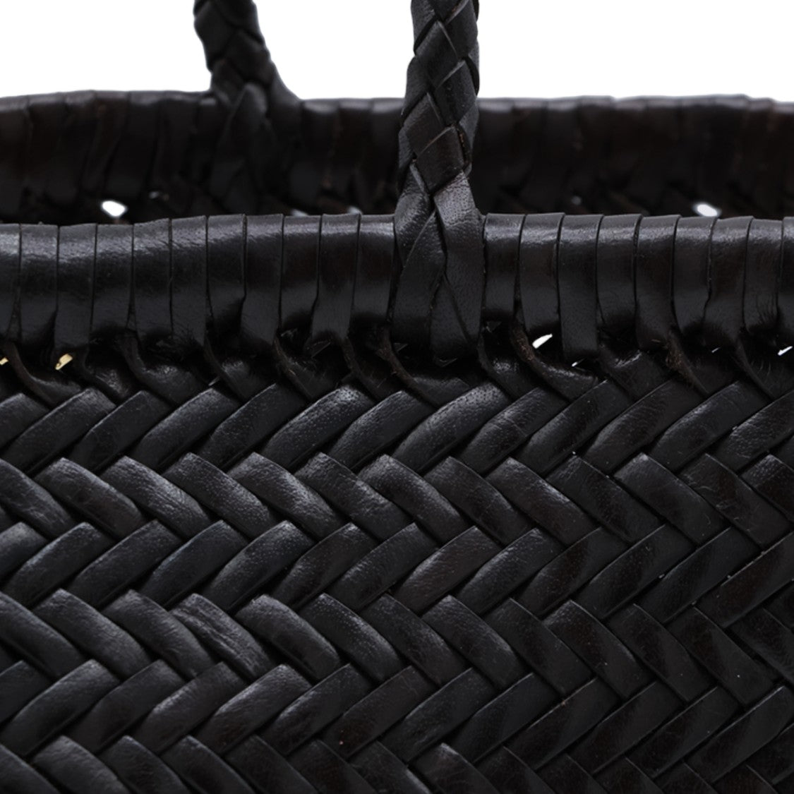Dragon Diffusion Medium Woven Tote Bag With Glossy Finish And Structured Design