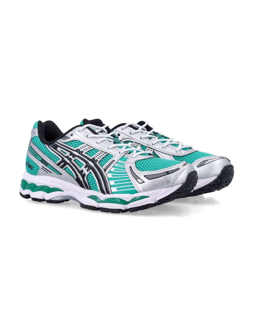 Asics Gothic-Inspired Green Gel-Kayano 12.1 Mesh Sneakers