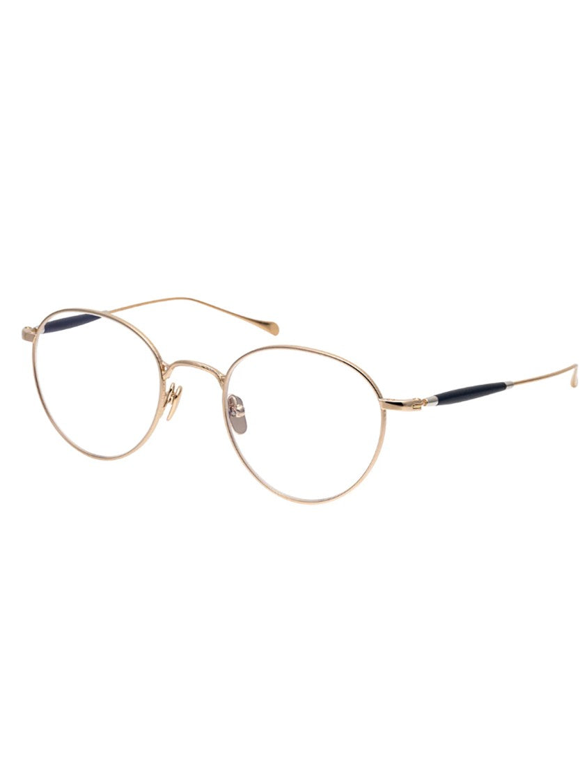 Masunaga Gms/128T Oval Titanium Adjustable Eyeglasses