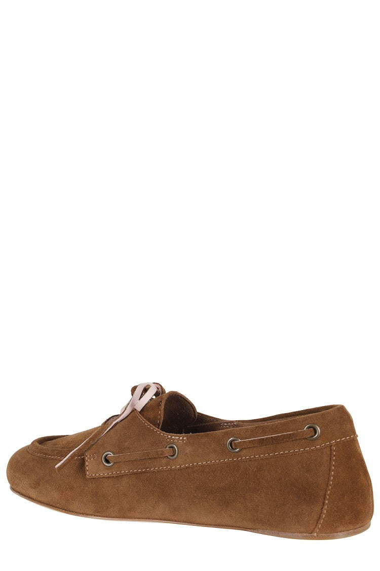 3Juin Brown Alex 005 Boat Leather Loafers