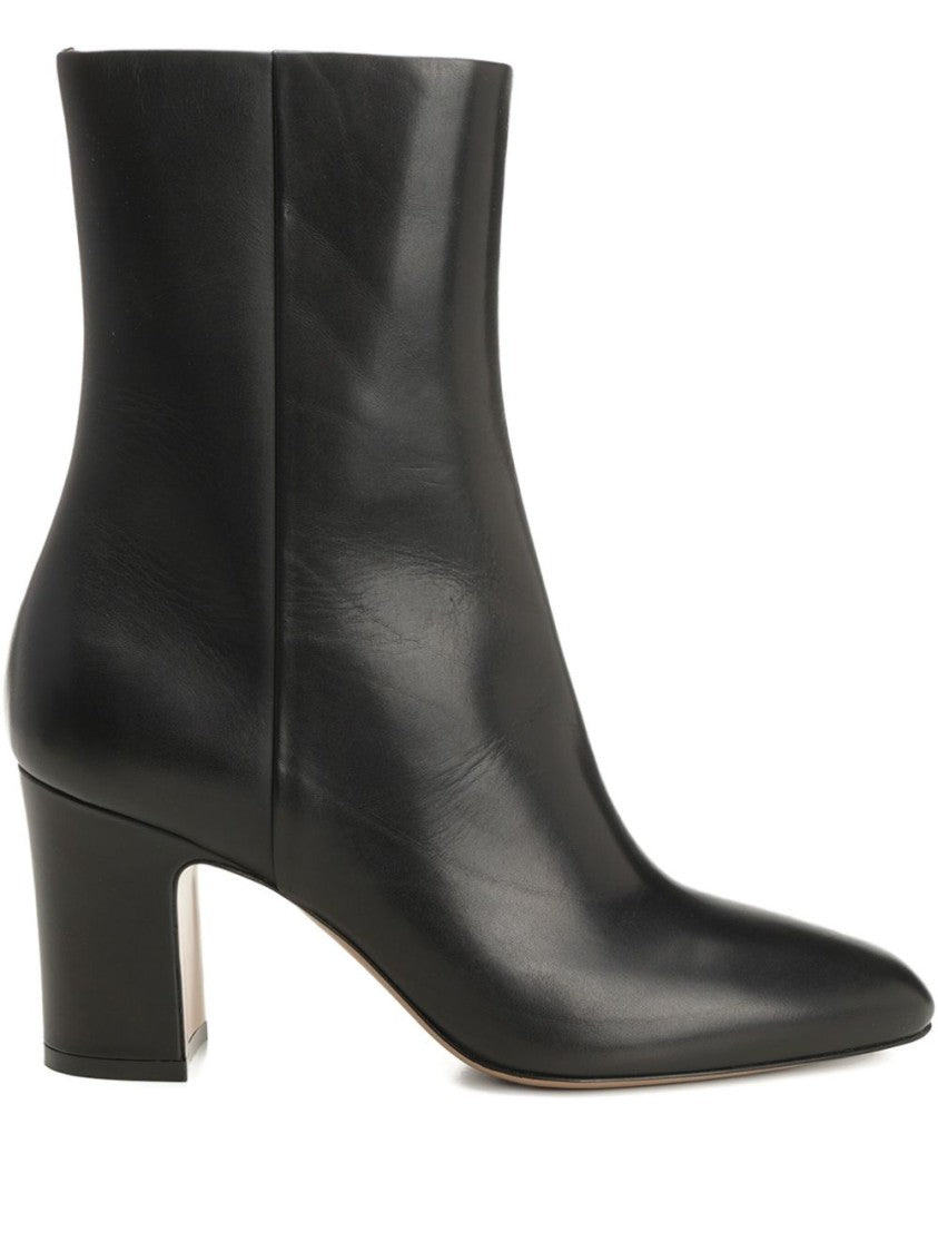 Paris Texas Calfskin Ankle Boots With Pointed Toe