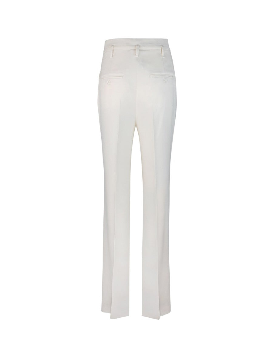 Max Mara White Alabama Trousers