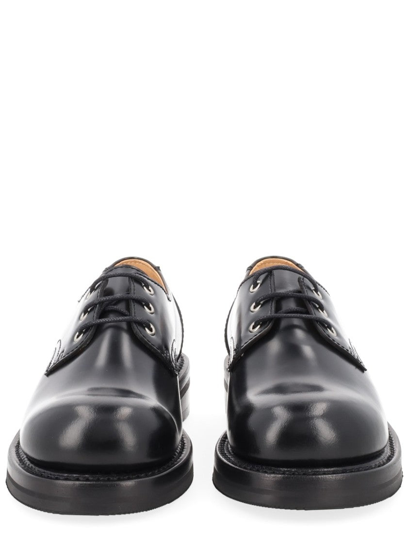 Our Legacy Black Derby Cow Leather Shoes
