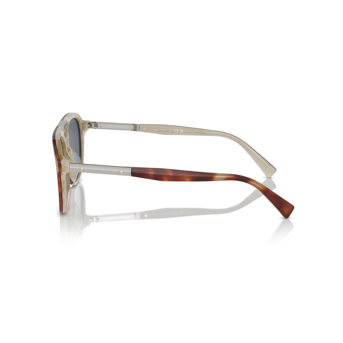 Brunello Cucinelli 0Bc4001s Tortoiseshell Acetate Sunglasses With Distinctive Cut-Out Bridge