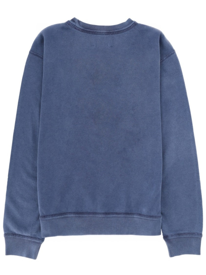 Isabel Marant Mikoy Relaxed Fit Black Logo Sweatshirt