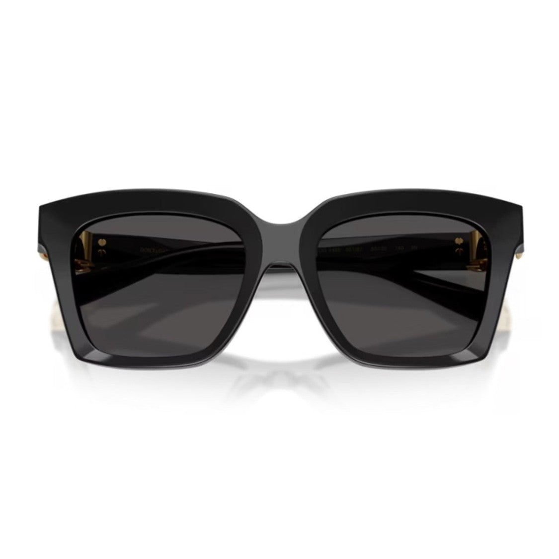 Dolce & Gabbana Black Dg Hinge Dg4498 Acetate Square Sunglasses