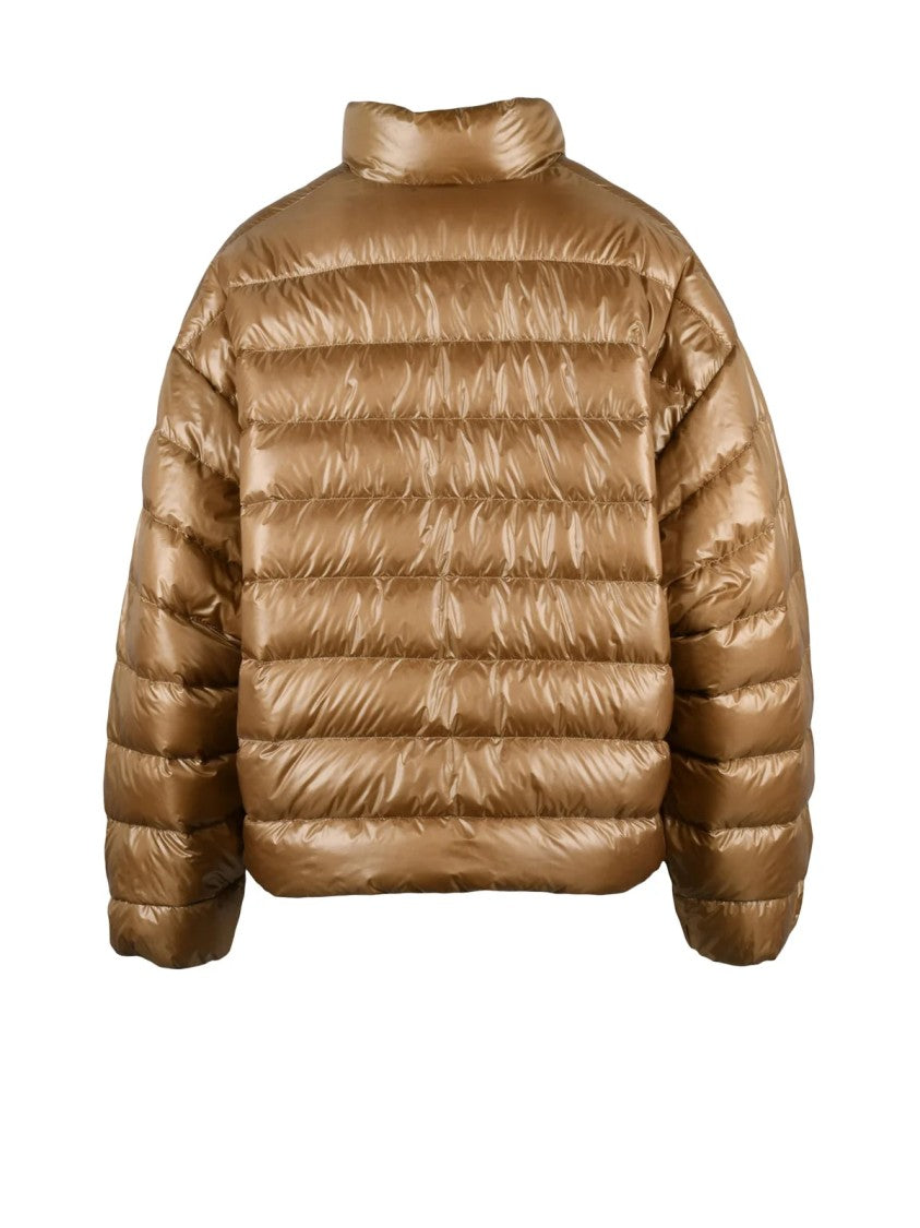 Aspesi Beige Quilted Polyamide Down Jacket