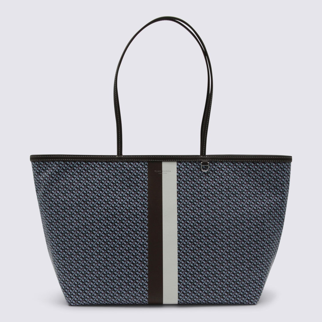 Tory Burch Textured Geometric Pattern Tote