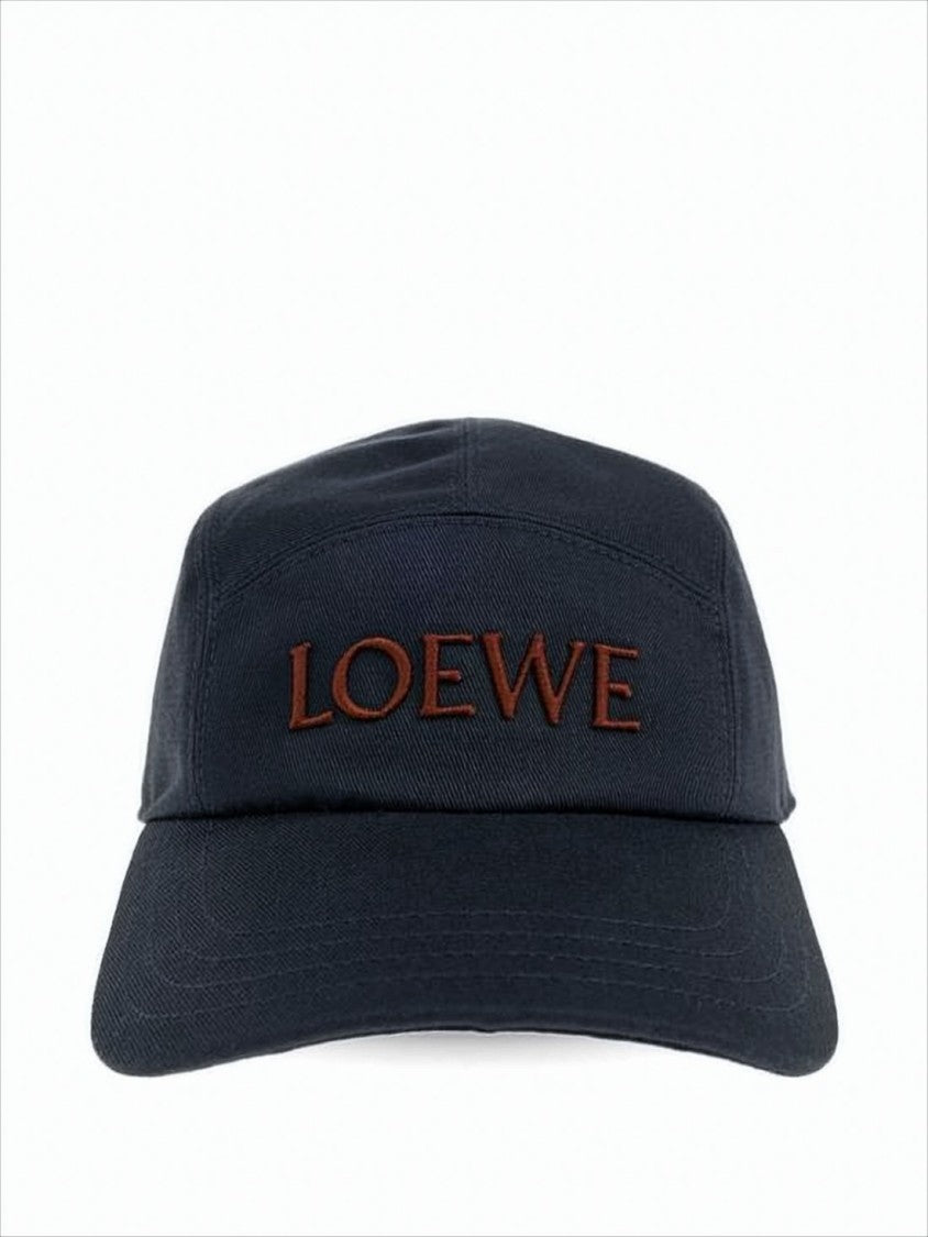 Loewe Structured Cotton Cap With Contrasting Embroidery