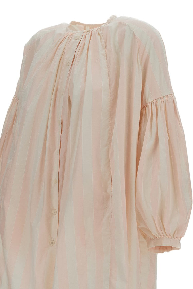 Casey & Casey Wide Long Striped Cotton Shirt