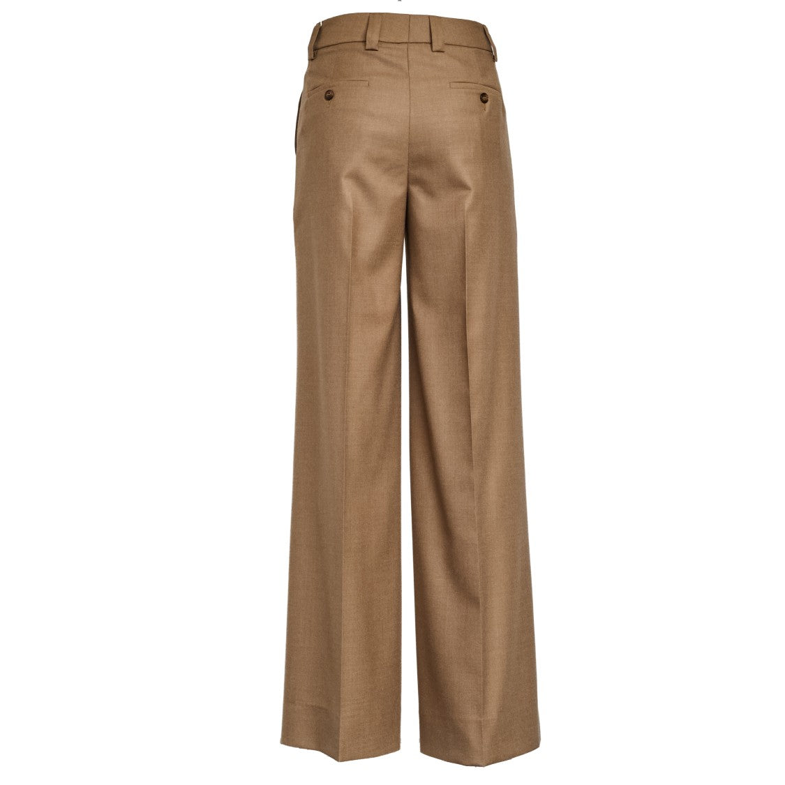 Incotex Straight Wide-Leg Trousers With Concealed Closure