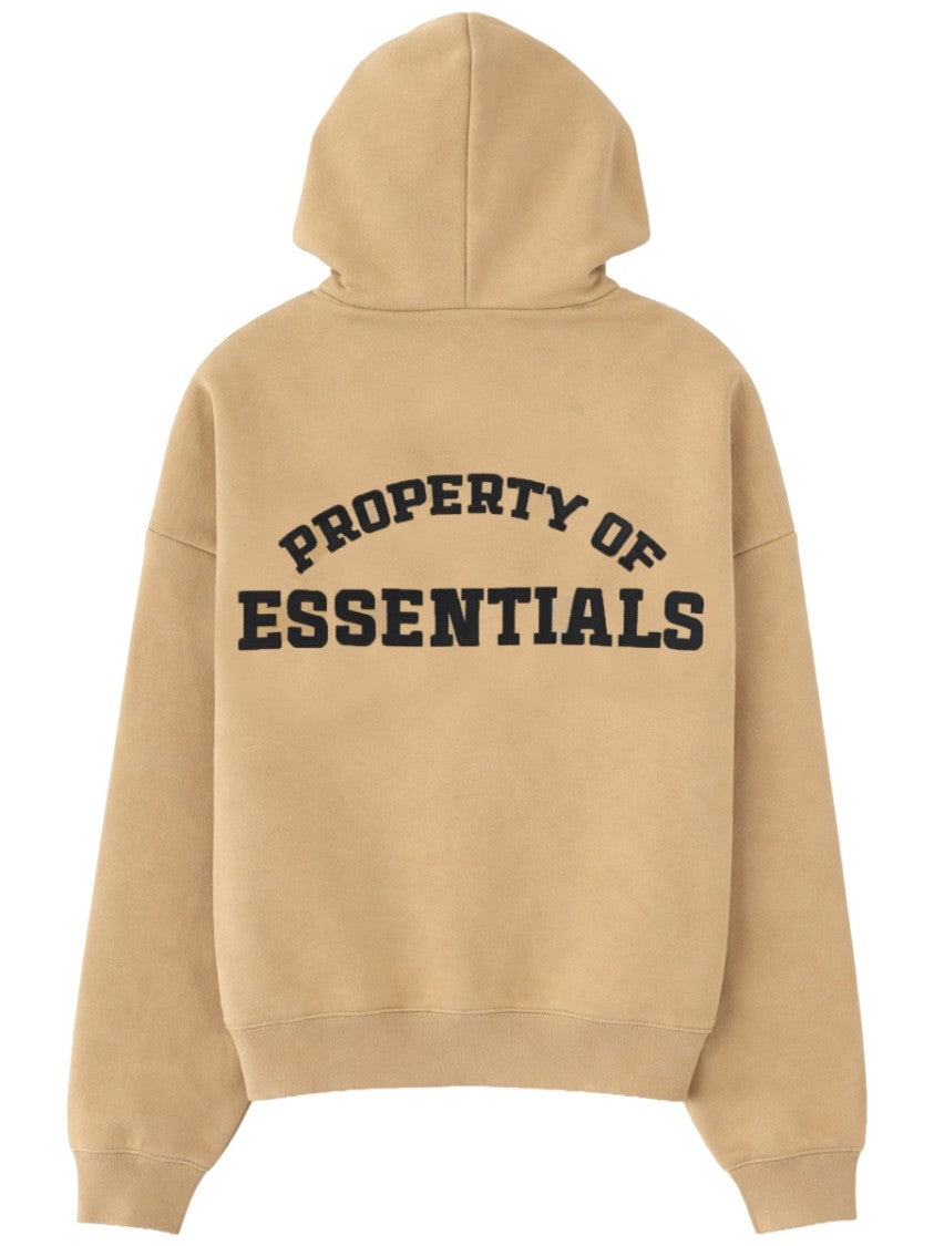 Fear Of God Essentials Essentials Cropped Half Zip Hoodie