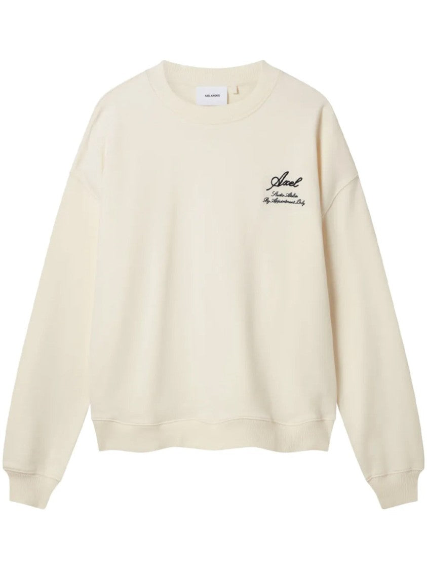 Axel Arigato Relaxed Fit Sweatshirt With Classic Crew Neckline