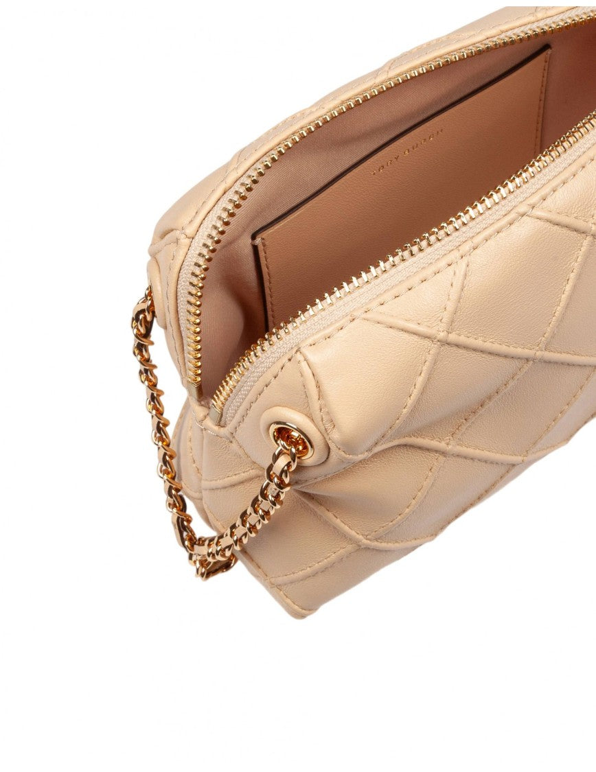 Tory Burch Quilted Leather Crossbody Bag With Braided Strap